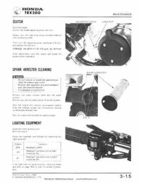 1984 Official Honda TRX200 Shop Manual, Page 35
