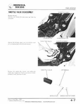 1984 Official Honda TRX200 Shop Manual, Page 44
