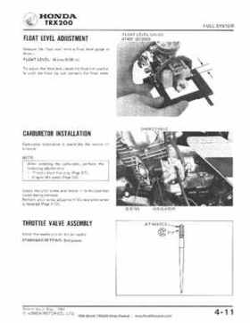 1984 Official Honda TRX200 Shop Manual, Page 48