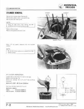 1984 Official Honda TRX200 Shop Manual, Page 78