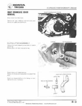 1984 Official Honda TRX200 Shop Manual, Page 87