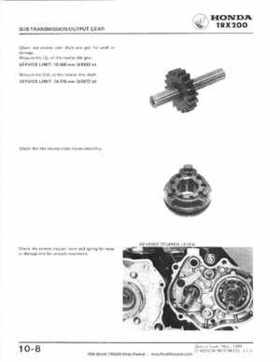 1984 Official Honda TRX200 Shop Manual, Page 126