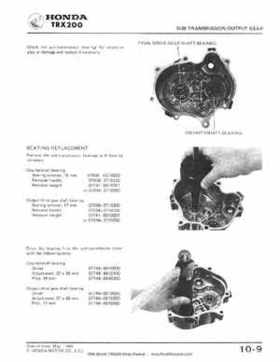 1984 Official Honda TRX200 Shop Manual, Page 127