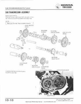 1984 Official Honda TRX200 Shop Manual, Page 128