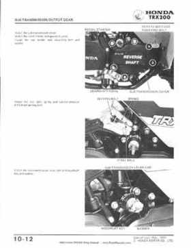 1984 Official Honda TRX200 Shop Manual, Page 130