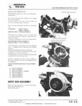 1984 Official Honda TRX200 Shop Manual, Page 133
