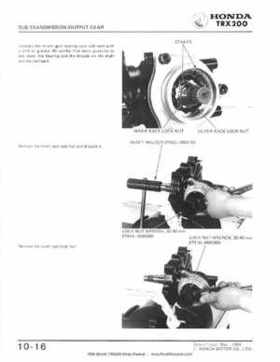 1984 Official Honda TRX200 Shop Manual, Page 134