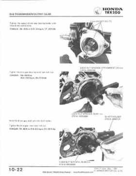 1984 Official Honda TRX200 Shop Manual, Page 140
