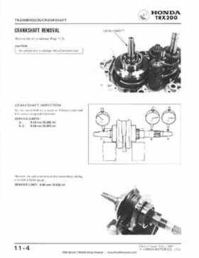 1984 Official Honda TRX200 Shop Manual, Page 149