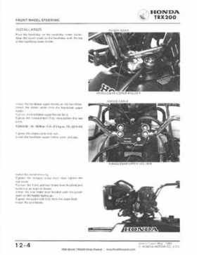 1984 Official Honda TRX200 Shop Manual, Page 162