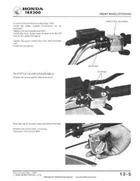 1984 Official Honda TRX200 Shop Manual, Page 163