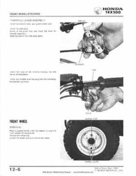 1984 Official Honda TRX200 Shop Manual, Page 164