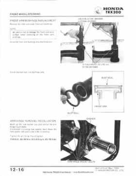1984 Official Honda TRX200 Shop Manual, Page 174