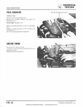 1984 Official Honda TRX200 Shop Manual, Page 244