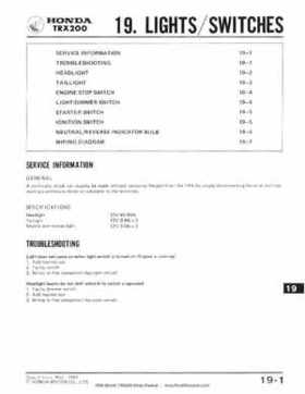 1984 Official Honda TRX200 Shop Manual, Page 257