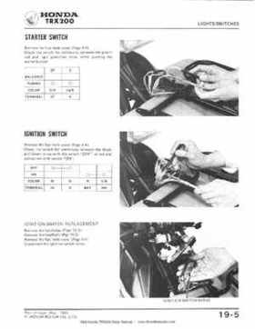 1984 Official Honda TRX200 Shop Manual, Page 261