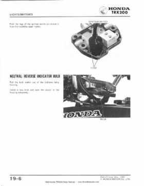 1984 Official Honda TRX200 Shop Manual, Page 262