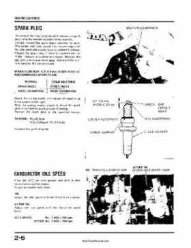 1985-1986 Honda ATC250R Shop Manual, Page 22