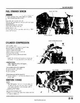 1985-1986 Honda ATC250R Shop Manual, Page 25