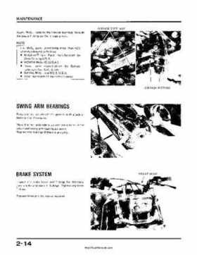 1985-1986 Honda ATC250R Shop Manual, Page 30