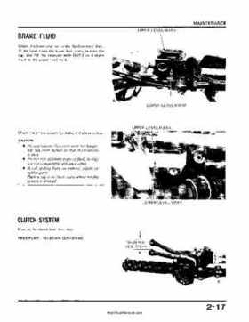 1985-1986 Honda ATC250R Shop Manual, Page 33
