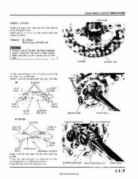1985-1986 Honda ATC250R Shop Manual, Page 167