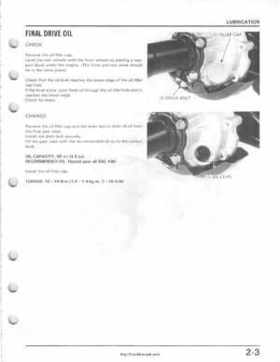 1985-1987 Honda TRX 250 Fourtrax 250 Service Manual, Page 20