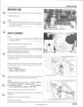 1985-1987 Honda TRX 250 Fourtrax 250 Service Manual, Page 26