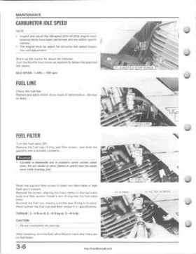 1985-1987 Honda TRX 250 Fourtrax 250 Service Manual, Page 27