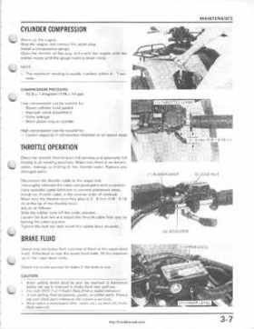 1985-1987 Honda TRX 250 Fourtrax 250 Service Manual, Page 28