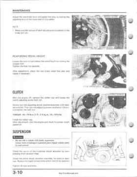 1985-1987 Honda TRX 250 Fourtrax 250 Service Manual, Page 31