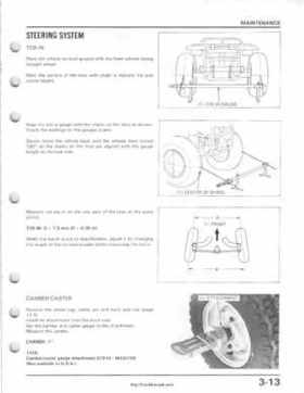 1985-1987 Honda TRX 250 Fourtrax 250 Service Manual, Page 34