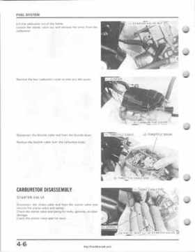 1985-1987 Honda TRX 250 Fourtrax 250 Service Manual, Page 43