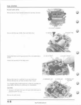 1985-1987 Honda TRX 250 Fourtrax 250 Service Manual, Page 45