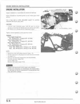 1985-1987 Honda TRX 250 Fourtrax 250 Service Manual, Page 55