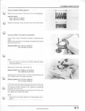 1985-1987 Honda TRX 250 Fourtrax 250 Service Manual, Page 64