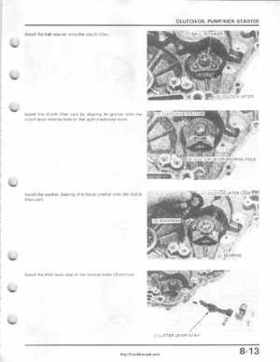 1985-1987 Honda TRX 250 Fourtrax 250 Service Manual, Page 94