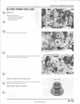 1985-1987 Honda TRX 250 Fourtrax 250 Service Manual, Page 96