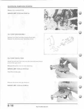 1985-1987 Honda TRX 250 Fourtrax 250 Service Manual, Page 97