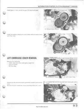 1985-1987 Honda TRX 250 Fourtrax 250 Service Manual, Page 106