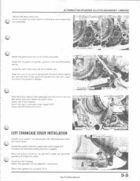 1985-1987 Honda TRX 250 Fourtrax 250 Service Manual, Page 112