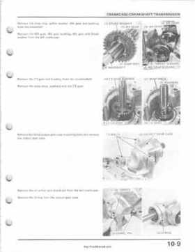 1985-1987 Honda TRX 250 Fourtrax 250 Service Manual, Page 122