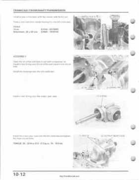 1985-1987 Honda TRX 250 Fourtrax 250 Service Manual, Page 125