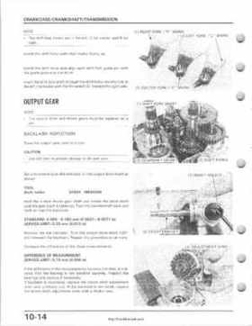 1985-1987 Honda TRX 250 Fourtrax 250 Service Manual, Page 127