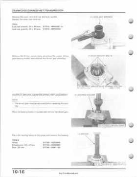 1985-1987 Honda TRX 250 Fourtrax 250 Service Manual, Page 129