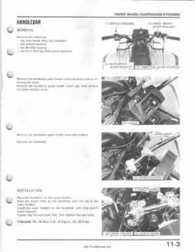 1985-1987 Honda TRX 250 Fourtrax 250 Service Manual, Page 140