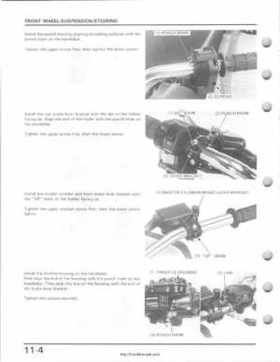 1985-1987 Honda TRX 250 Fourtrax 250 Service Manual, Page 141
