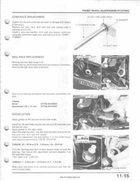 1985-1987 Honda TRX 250 Fourtrax 250 Service Manual, Page 152