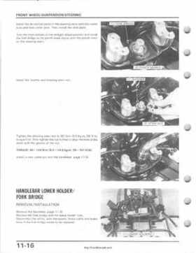 1985-1987 Honda TRX 250 Fourtrax 250 Service Manual, Page 153