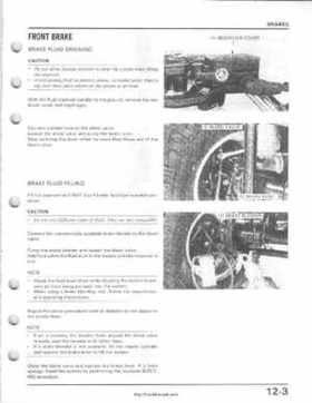 1985-1987 Honda TRX 250 Fourtrax 250 Service Manual, Page 158
